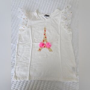 Eifel Tower Top with pearls size M